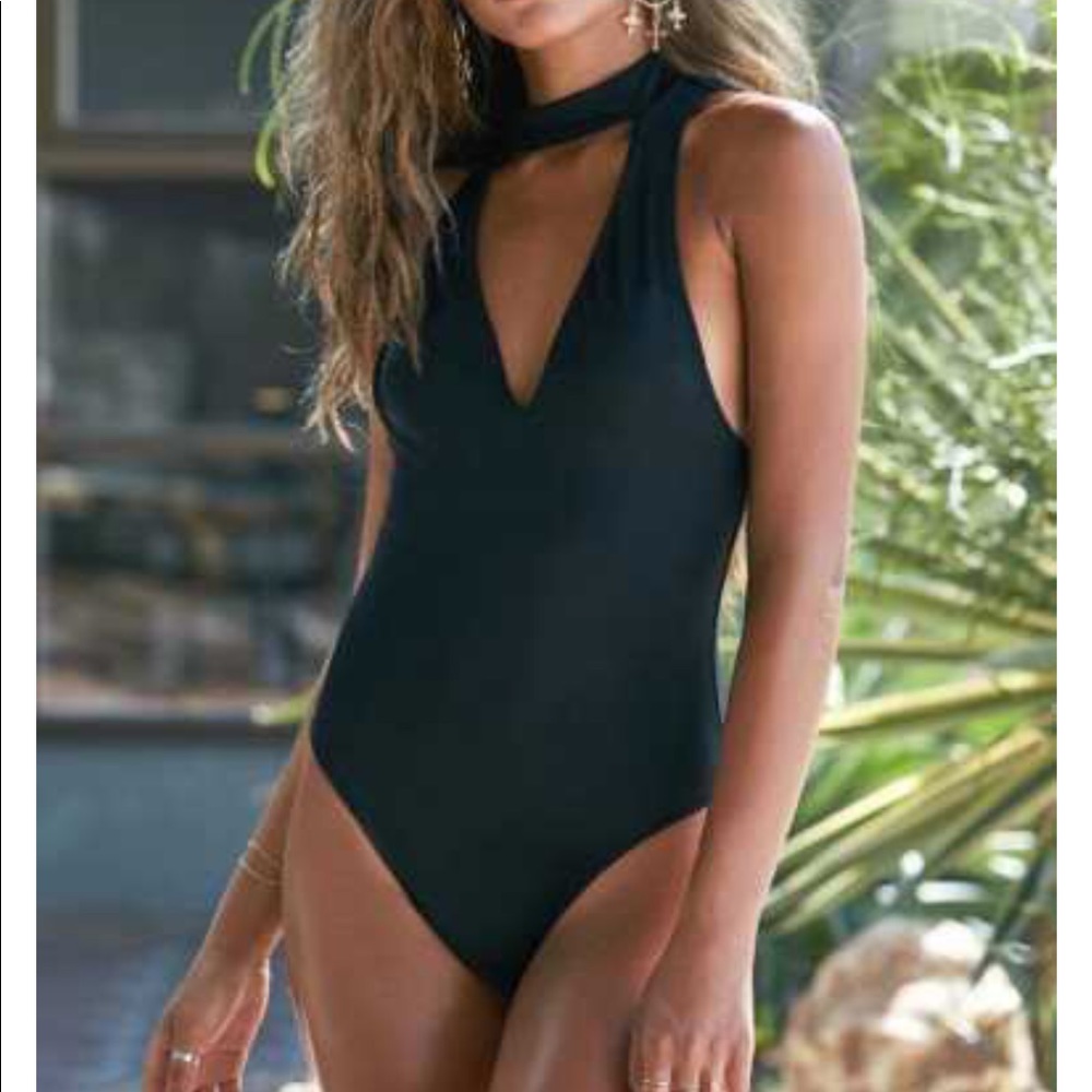 LA hearts swimsuit
